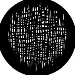 Loose Weave - Stock Gobo for Gobo Light Projectors - Choose your size!