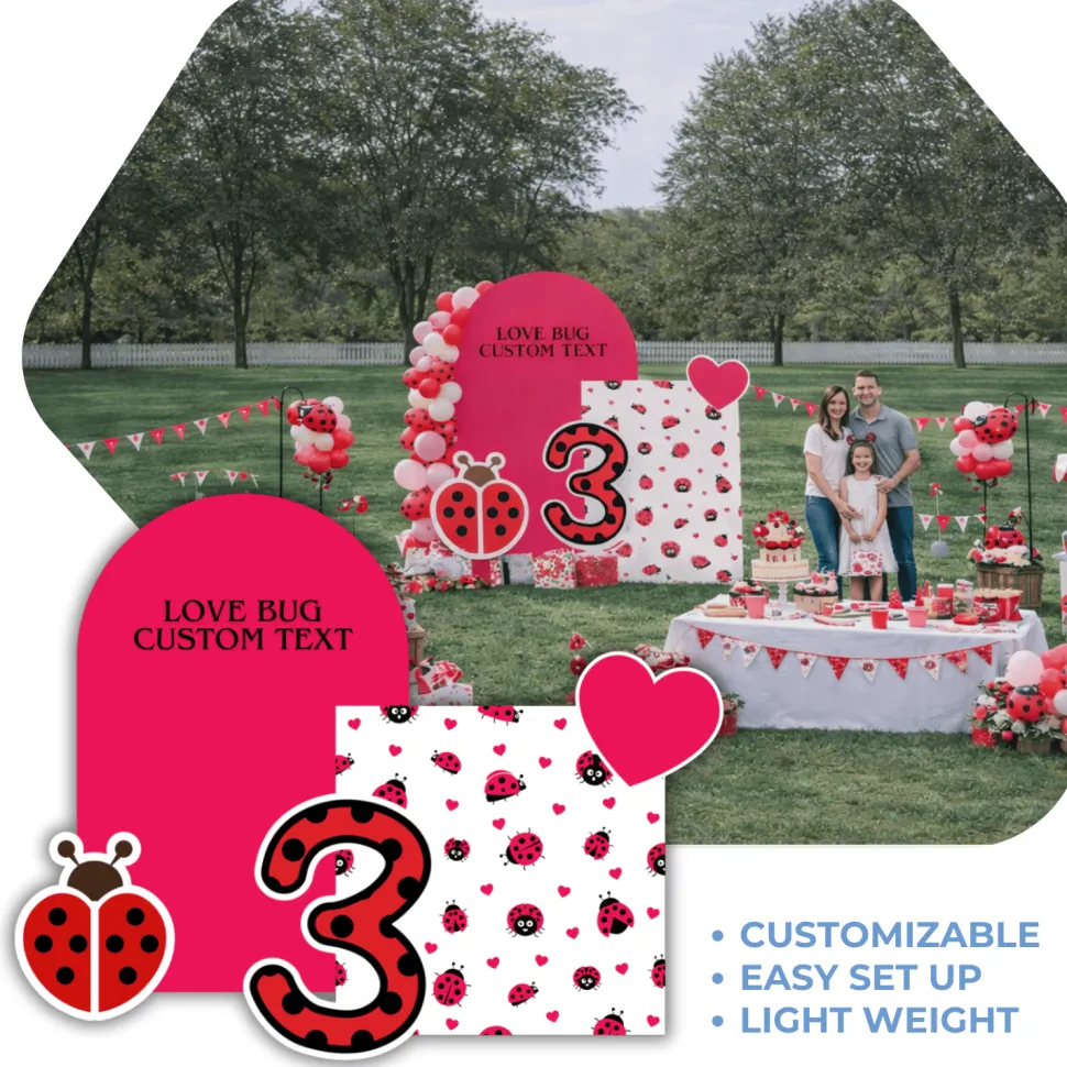 Love Bug Foam Core Backdrop Kit by PopScene™
