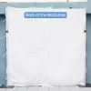 Luxe 5D Gradient Blue Rose & Hydrangea Floral Wall - Roll Up Curtain Style - Easy Install! Select Size