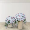 LUXE Pink & White Rose, Orchid, Hang Wisteria Mixed Table Centerpiece - Choose Your Size!