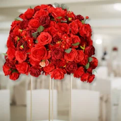 LUXE Red Rose Table Centerpiece - 28 Inches