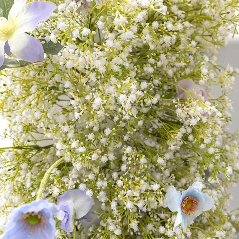 LUXE White Rose & Daisy Table Centerpiece - 28 Inches