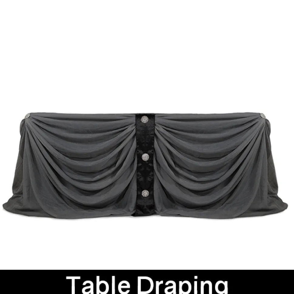 Modern Theme Pro-Designed Backdrop or 4 Post Canopy Kit - 6ft-14ft Tall