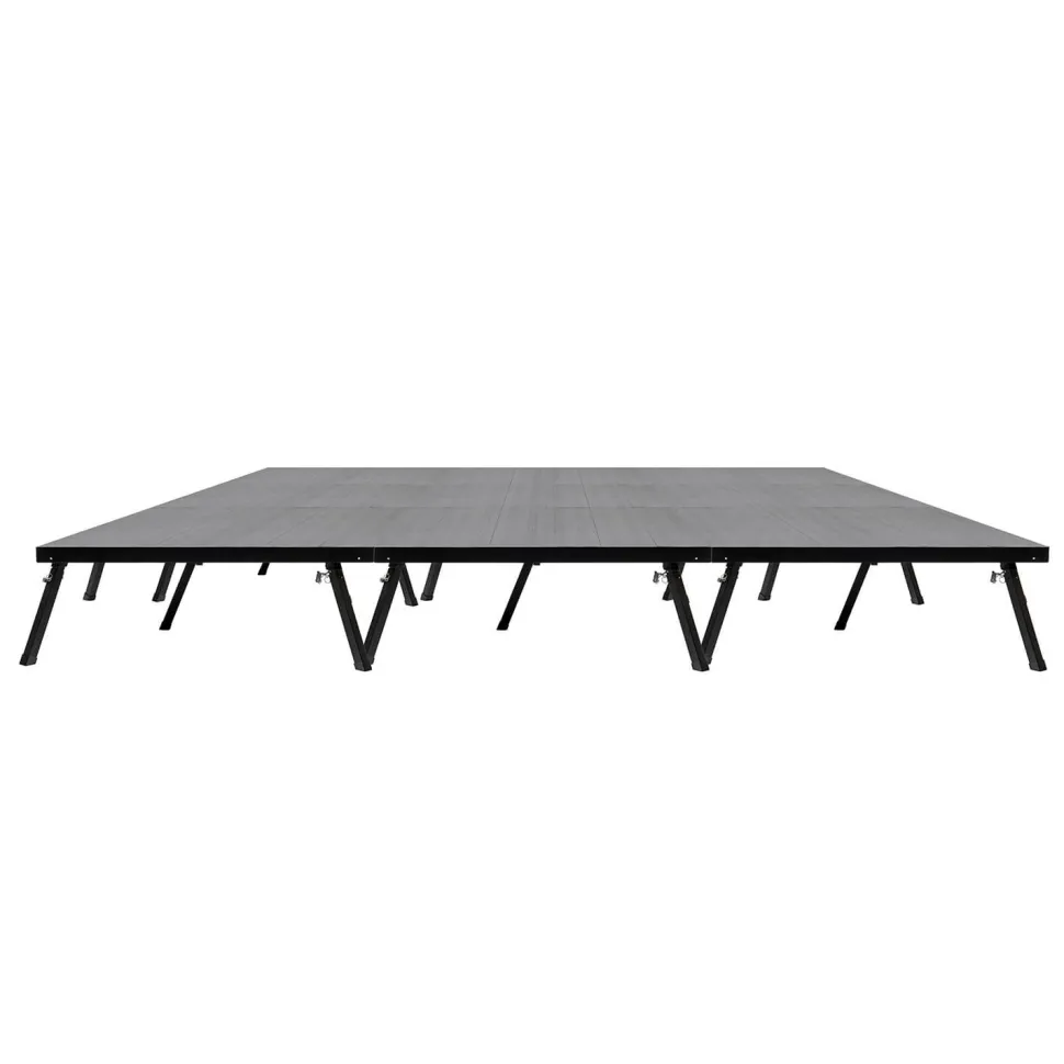 MyStage - 12’x12’ Portable Stage - Adjustable Height (Set of 9)