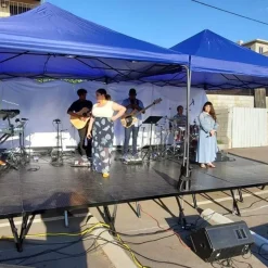 MyStage - 12’x12’ Portable Stage - Adjustable Height (Set of 9)