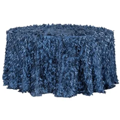 Navy Blue - Gatsby Designer Tablecloths by Eastern Mills - Many Size Options