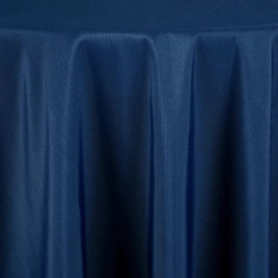 Navy La Petite France by the Yard - 118" Width
