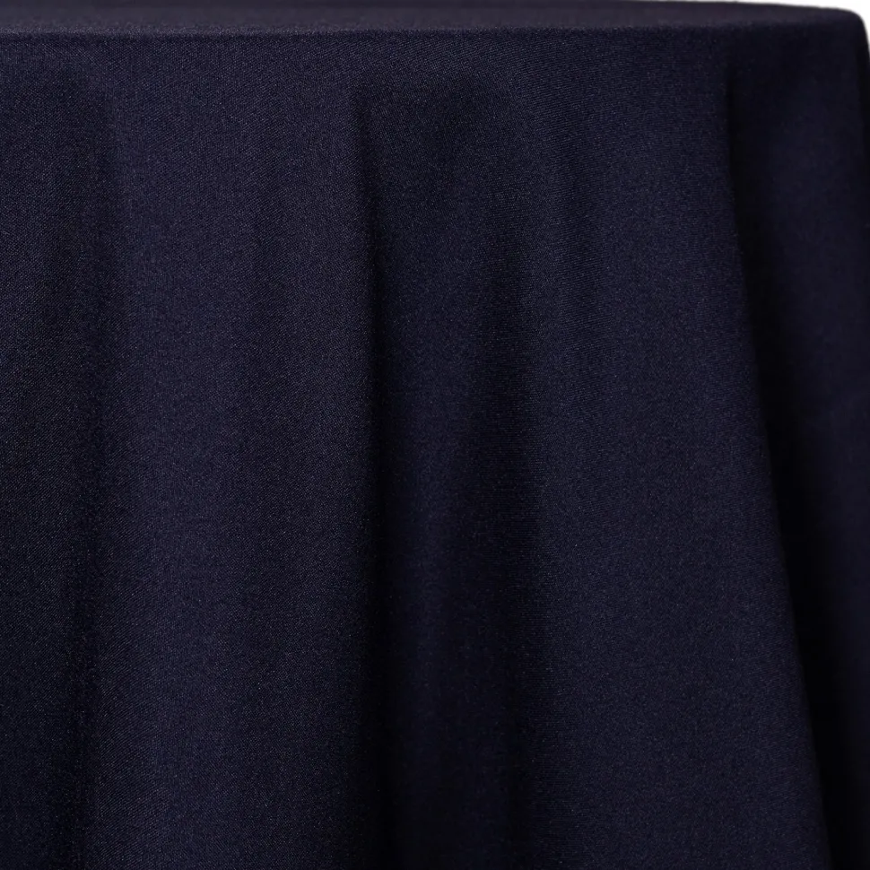 Navy - Polyester " Tropical Wide " Tablecloth - Many Size Options