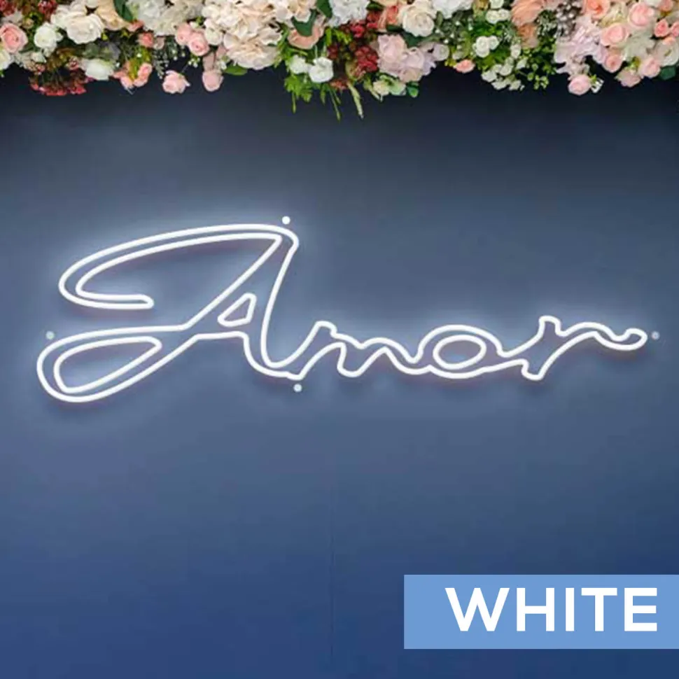 Neon Sign "Amor" - Choose your Size and Color!