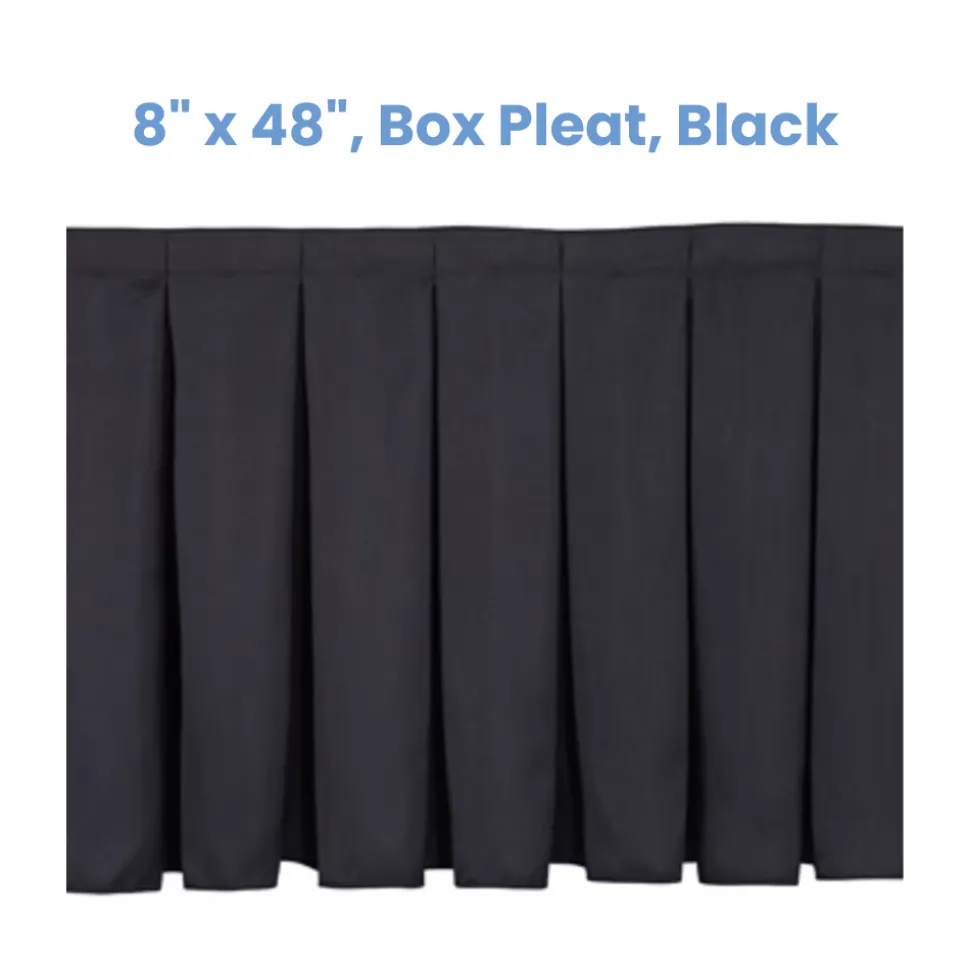 NPS Stage Skirting – Box Pleat