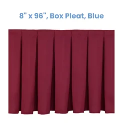NPS Stage Skirting – Box Pleat