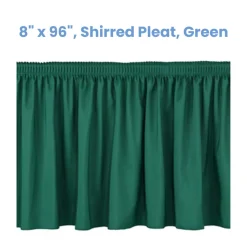 NPS Stage Skirting – Shirred Pleat