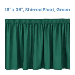 NPS Stage Skirting – Shirred Pleat