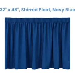 NPS Stage Skirting – Shirred Pleat