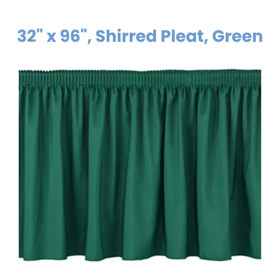 NPS Stage Skirting – Shirred Pleat