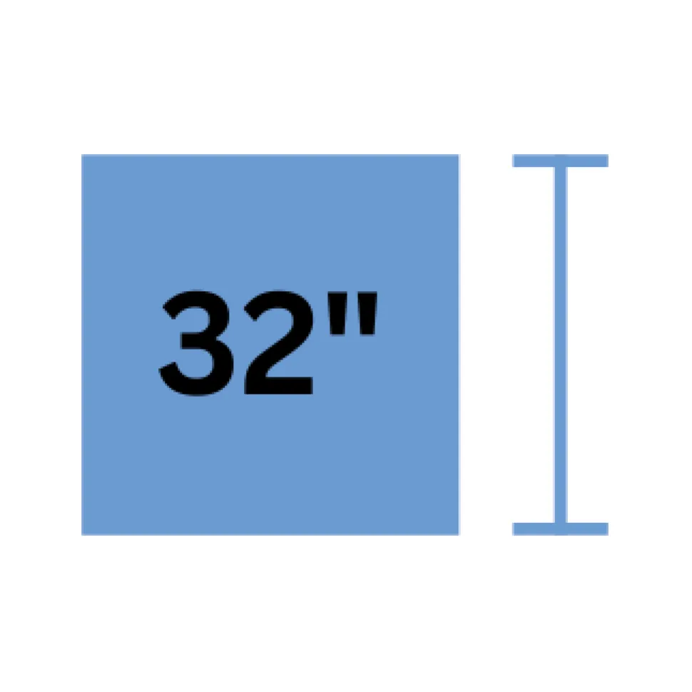 NPS Steps for 16", 24", 32" Height Stages