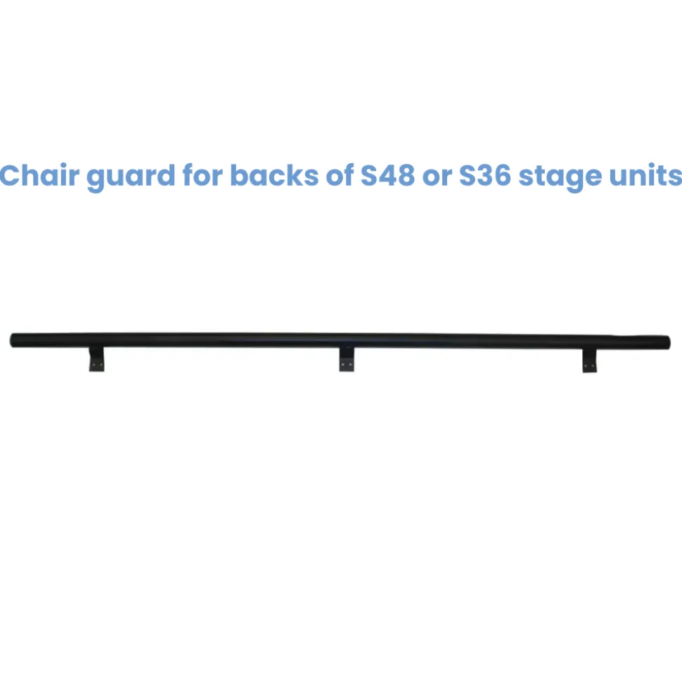 NPS Universal Heavy-Duty Chair Guard for Stage & Riser Units
