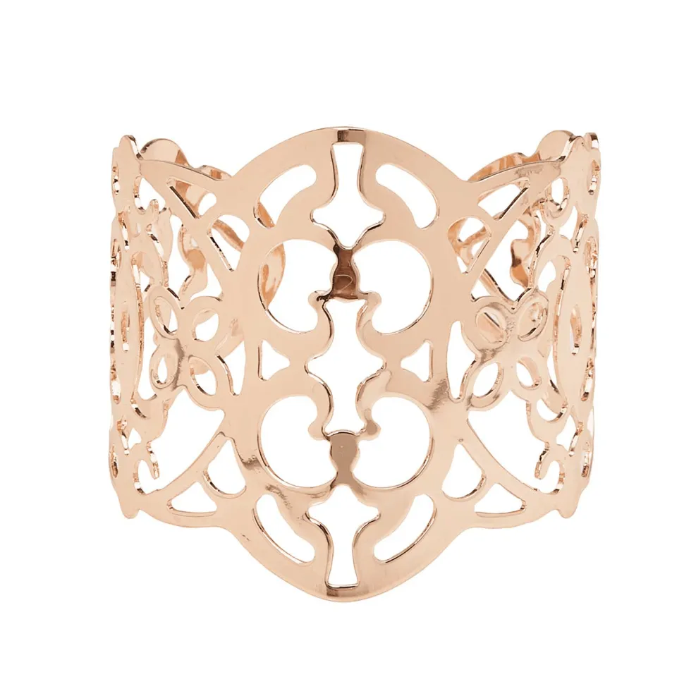 OASIS Atlantic Filigree Cuff Wristlets - ROSE GOLD
