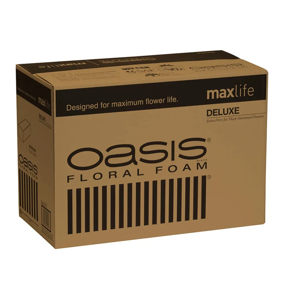 OASIS Deluxe Floral Foam Maxlife - 48 Pieces