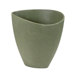 OASIS ECOssentials Designer Ellipse Vase, Sage - 6 Pieces