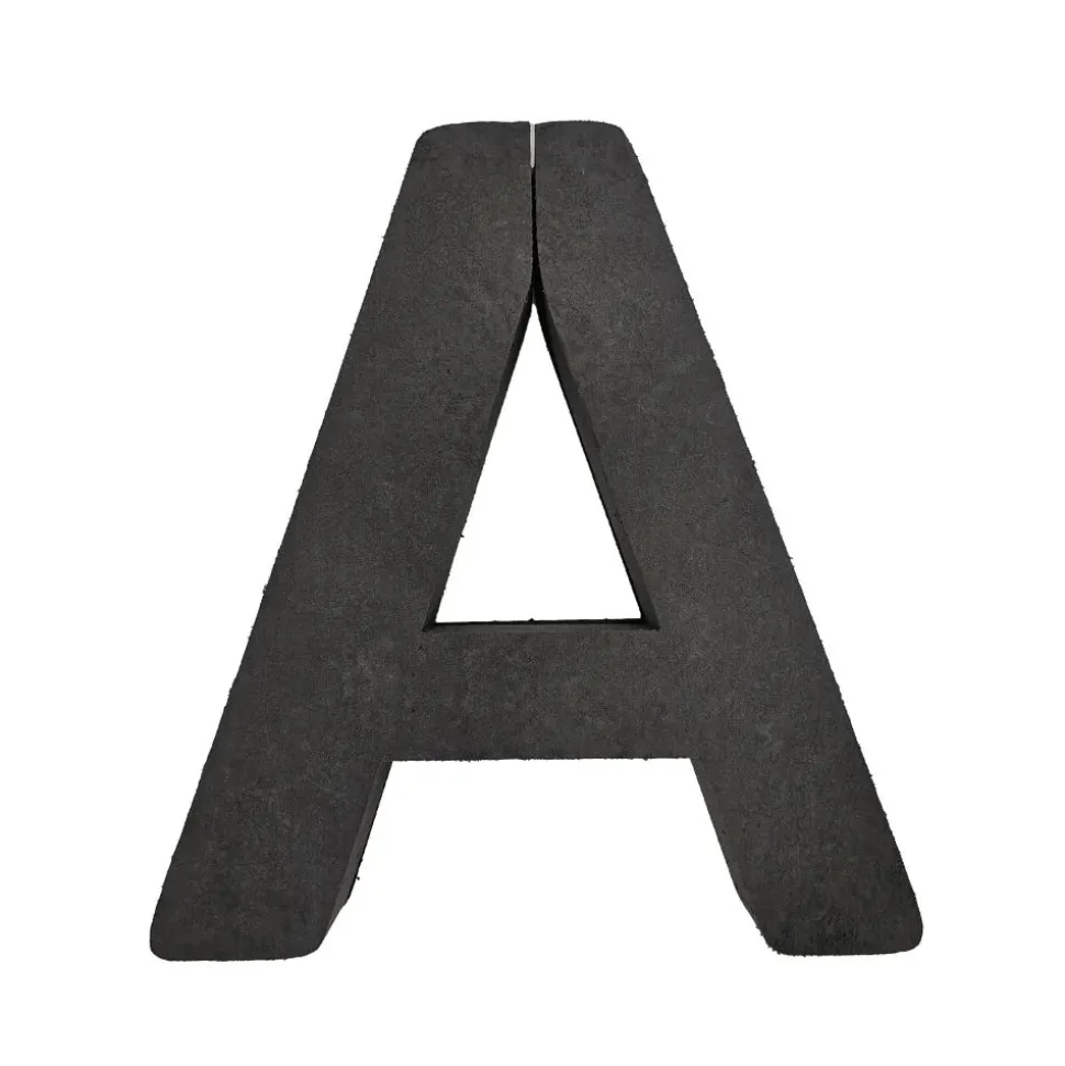 OASIS 14" Floral Foam Letter A – Midnight Foam Shape for Professional Florists