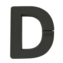 OASIS 14" Floral Foam Letter D – Midnight Foam Shape for Professional Florists