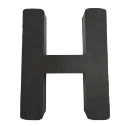 OASIS 14" Floral Foam Letter H – Midnight Foam Shape for Professional Florists