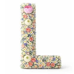 OASIS 14" Floral Foam Letter L – Midnight Foam Shape for Professional Florists