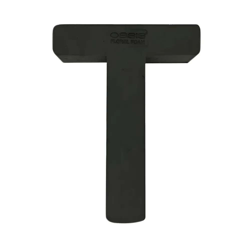 OASIS 14" Floral Foam Letter T – Midnight Foam Shape for Professional Florists