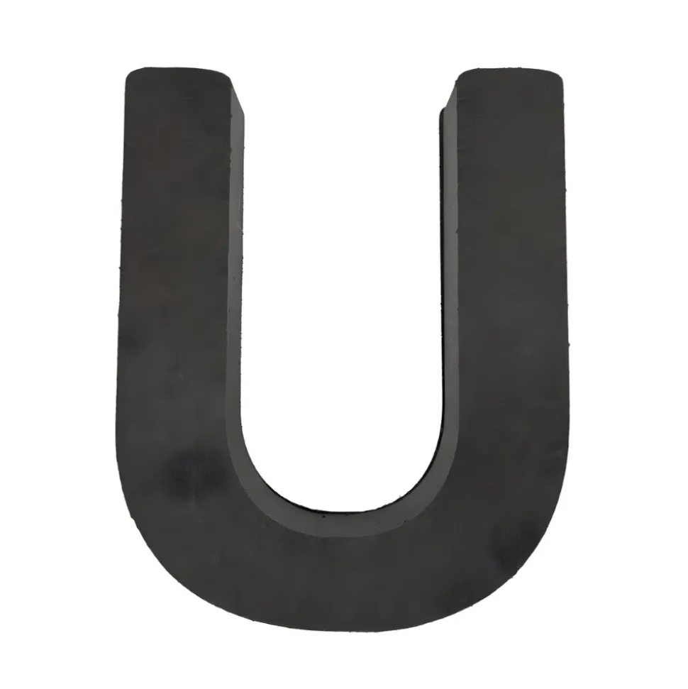 OASIS 14" Floral Foam Letter U – Midnight Foam Shape for Professional Florists