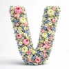 OASIS 14" Floral Foam Letter V – Midnight Foam Shape for Professional Florists