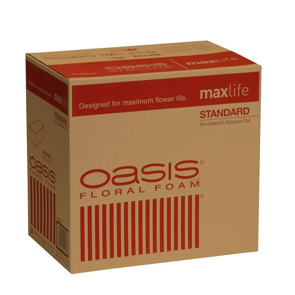 OASIS Floral Foam Maxlife, 24 Standard Bricks