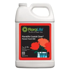 OASIS Floralife CRYSTAL CLEAR® Flower Food 300 - Liquid - 1 Gallon