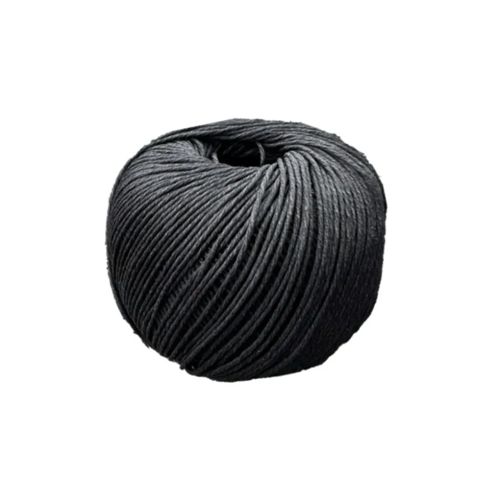 OASIS Natural Self Sticking Twine, Black, 250 ft/roll