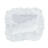 OASIS Rectangle-Shaped Pillows - 11 1/2" White Lace