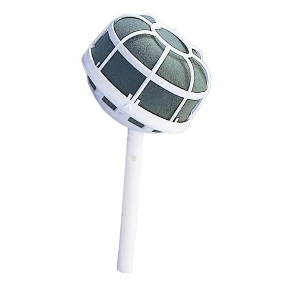 OASIS WEDDING BELLE Bouquet Holder, White Slant Handle - Grande
