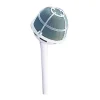 OASIS WEDDING BELLE® Bouquet Holder, White Slant Handle - Medium