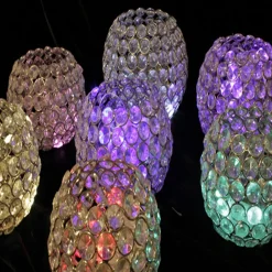 10 PACK - Eiffel Tower Vase Light - TEAL
