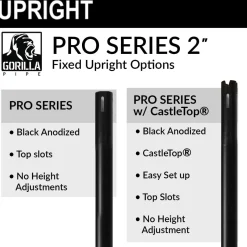 9-Panel Black Anodized Pipe and Drape Kit / Backdrop - 8 Foot Tall (Non-Adjustable)