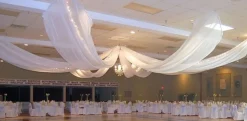 6-Panel Ceiling Draping Kit - HARDWARE ONLY