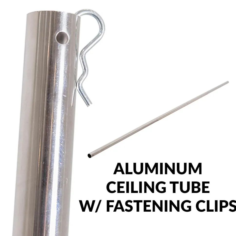 12-Panel Ceiling Draping Kit - HARDWARE ONLY