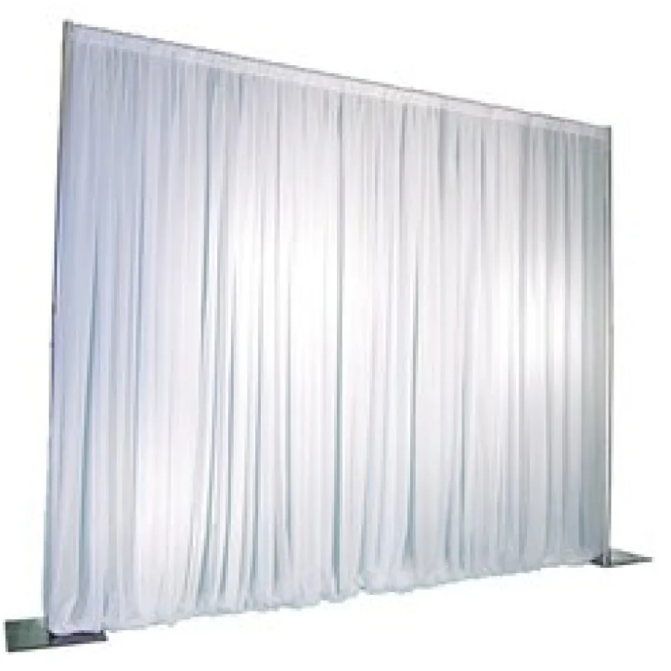 20-Panel Pipe and Drape Kit / Backdrop - 8-14 Feet Tall (Adjustable)