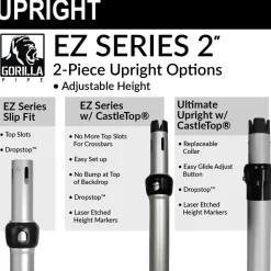 7-Panel Pipe and Drape Kit / Backdrop - 7-12 Feet Tall (Adjustable)