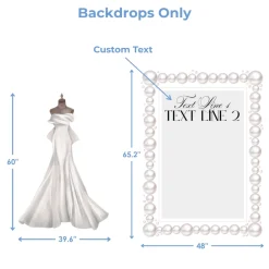 Pearl Promise Foam Core Backdrop Kit by PopScene™