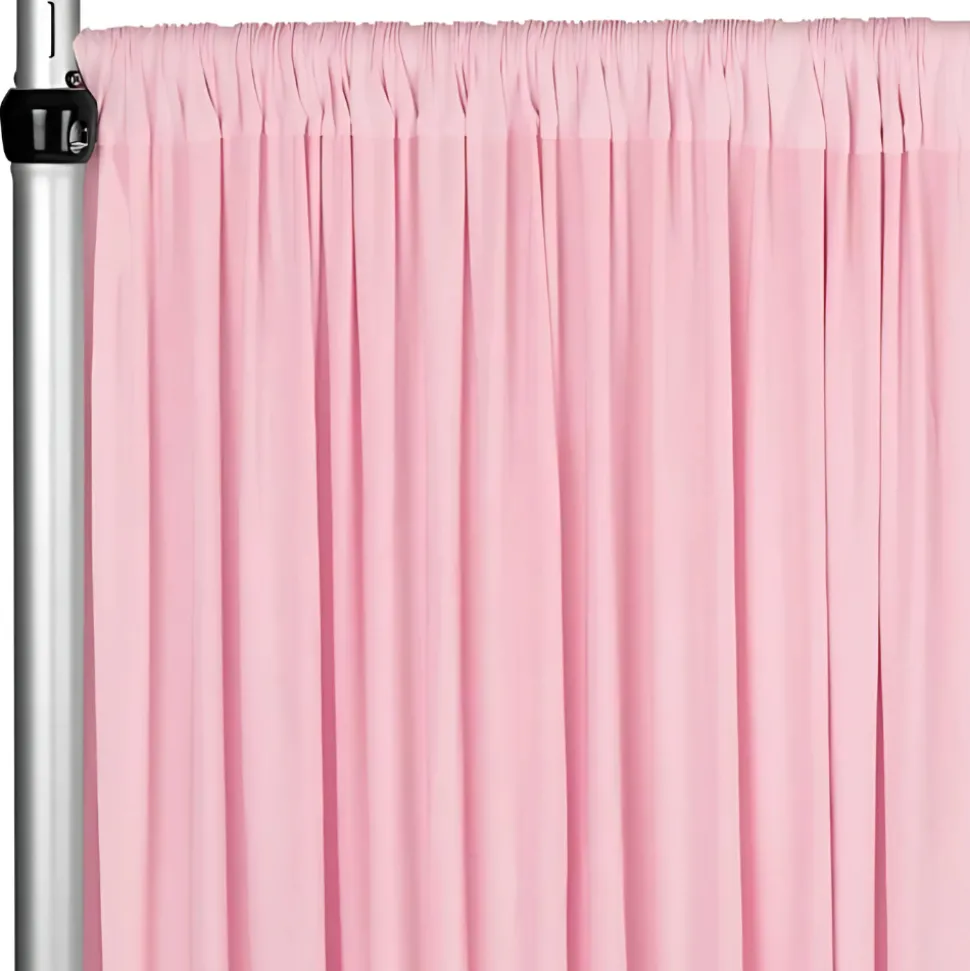 Pink 4-Way Stretch Spandex Drape Panel - Choose your Size