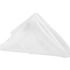Pintuck Taffeta Napkins - White