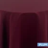 Plum - Royal Slub Designer Tablecloth - Many Size Options