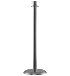Polished Chrome Lobby Stanchions