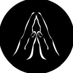 Prayer - Stock Gobo for Gobo Light Projectors - Choose your size!