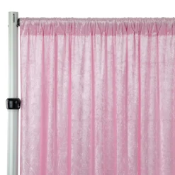 Premade Velvet Backdrop Curtain 10ft Long x 52in Wide in Pink